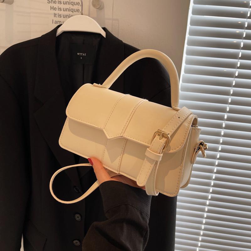 2025 Versatile Women's Textured Shoulder Bag - Retro Handbag & Small Square Messenger