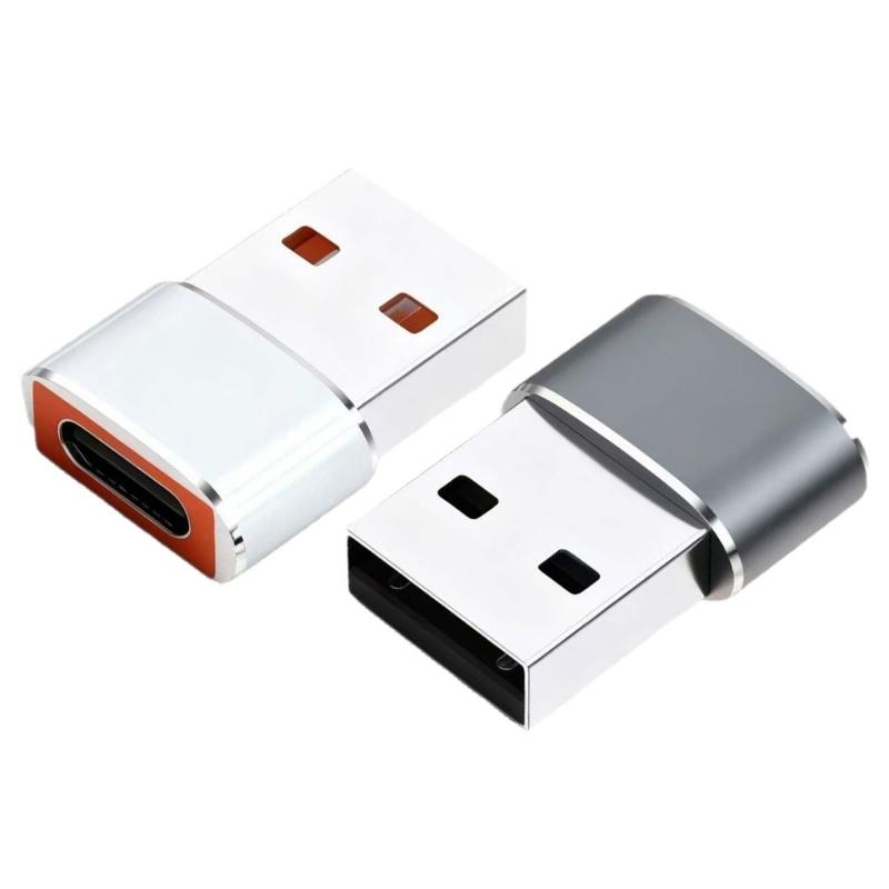 Metal USB To Type C OTG Adapter Easy Installation Plugs and Play For Mobile PC Accessories Rapid File Transfer 480Mbps