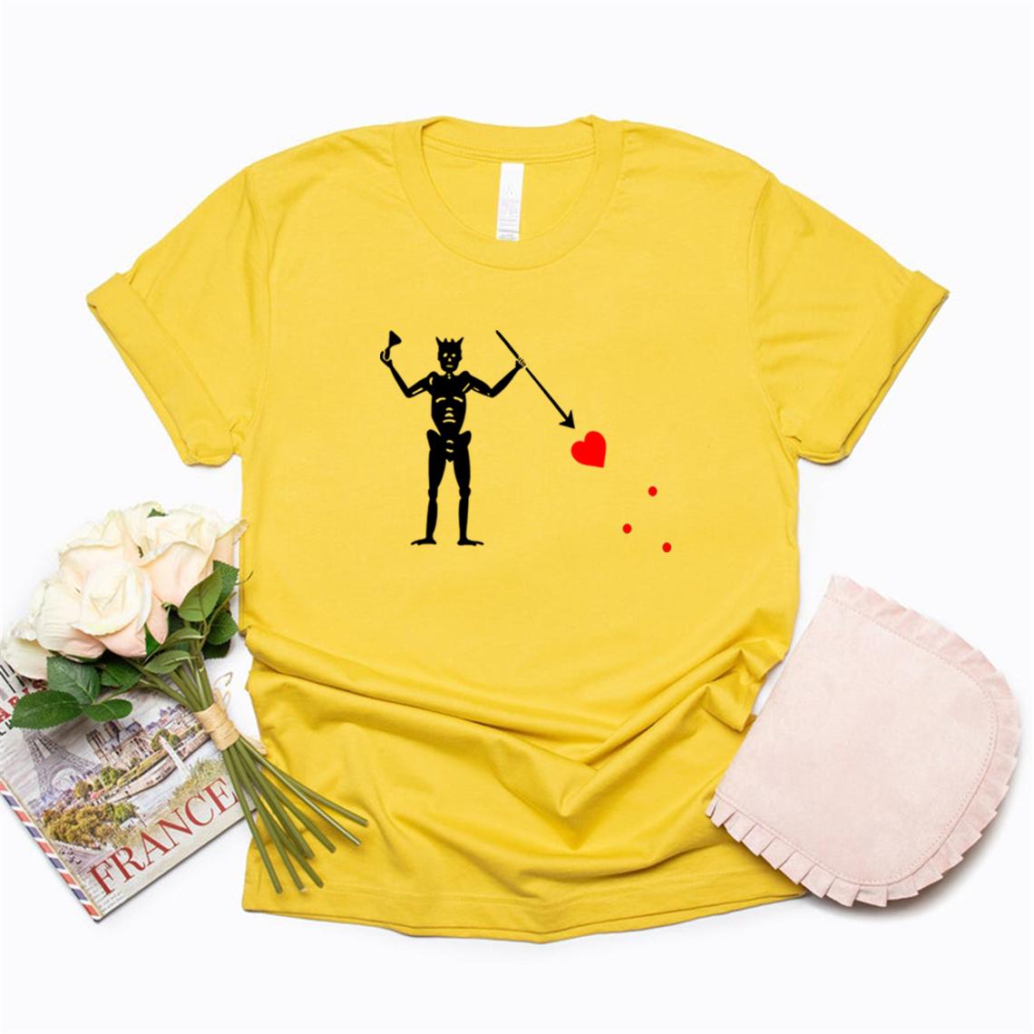 Футболка с пиратским флагом Jolly Roger от Blackbeard Футболка с изображением Эдварда — фото 7