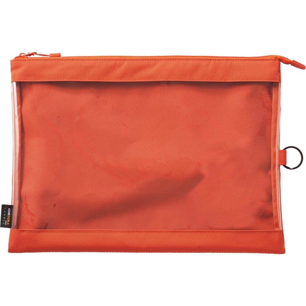 LIHIT LAB Clear Case, A4, Orange, F7575-4