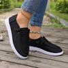Plus-size Breathable Casual Shoes, Flat-soled Single Shoes, Women's Shoes