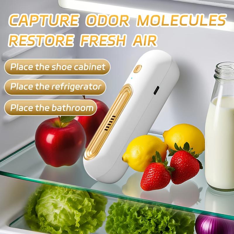 Bathroom Deodorizer, USB Rechargeable Air Purifier, Pet Purifier, Home Wardrobe, Refrigerator Deodorizer, Suitable for Both Home and Travel