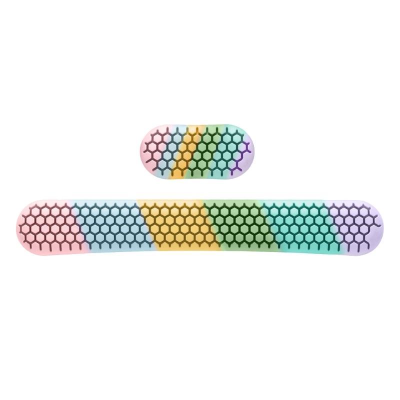 

Colorful Memory Foam Mouse Pad Keyboards Hand Rest Keyboards Wrist Rest Pad Wrist Support Computer for Rest 1