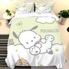 Pochacco Quilt Cover Cartoon Anime Children Set Queen And Twin Size Bedding Grade A Printed Comforter King