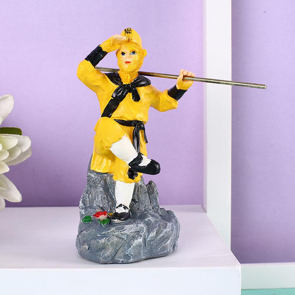 Chinese Fairy Tale The Journey To The West Action Figure Ornament Sun Wukong Crafts Cartoon Model Kid Toy Gift