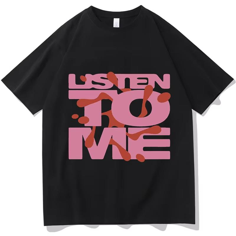 Lost Frequencies CIEL Radio Cargo Listen to Me Tshirt Hip Hop Unisex Streetwear Short Sleeve Cotton Fashion TShirt Clothes Tops