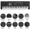 61 Keys Digital Music Electronic Organ Portable Keyboard with Microphone for Children