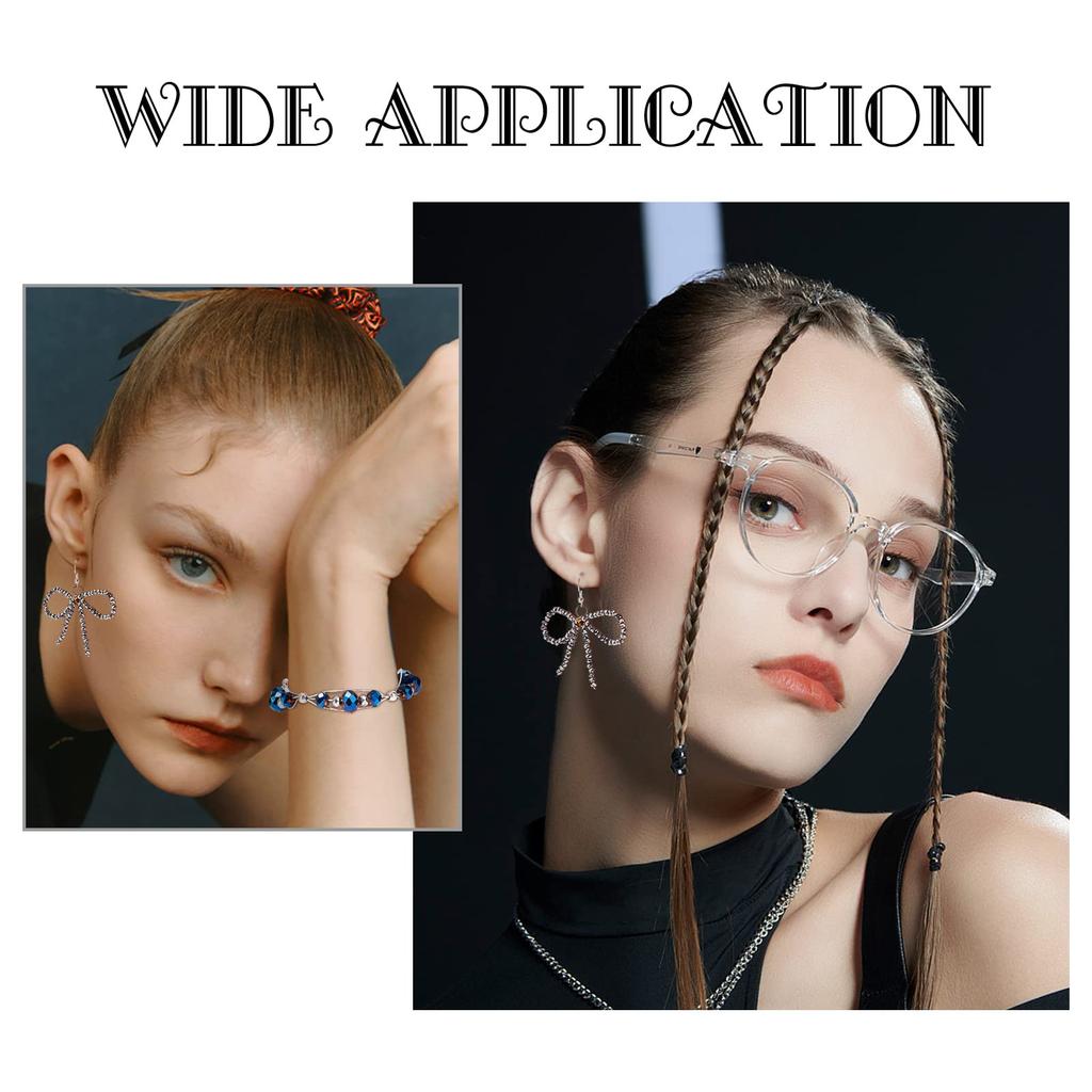 PH PandaHall 4350 Pieces Glass Beads Colorful Beads AB Color Electroplated Beads Rainbow Beads Cut Faceted Accessory Materials Handmade Parts Bracelet