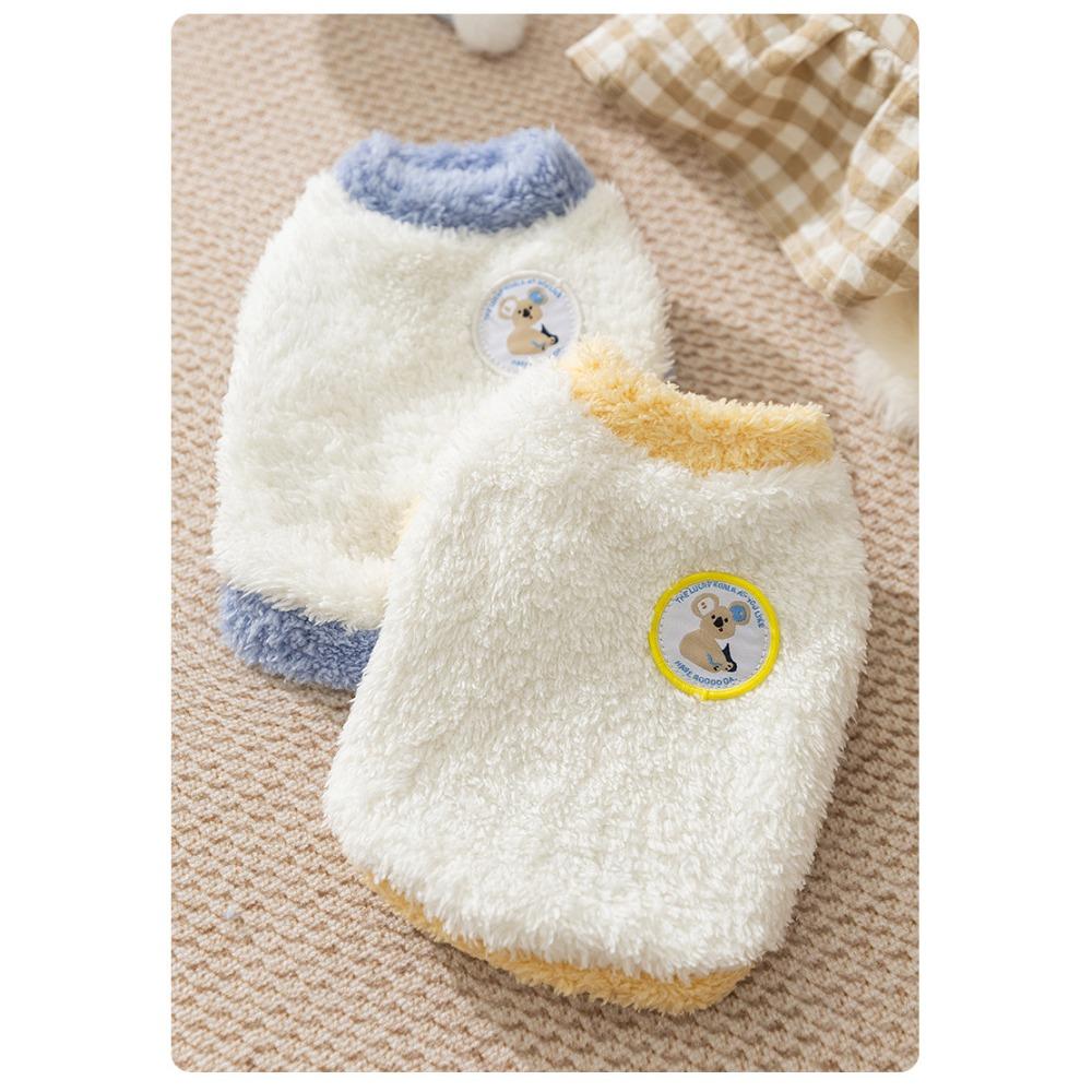 Pet clothes autumn and winter two-legged fleece jacket velvet small dog Bigbear teddy dog clothes
