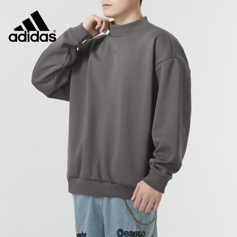 Adidas Men s Spring Basketball Training Crewneck Sweatshirt M