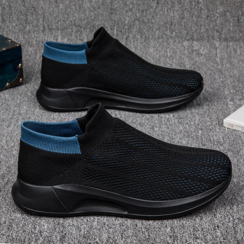 Frühling und Sommer neue Freizeitschuhe Paar Sportliche Lazy Mesh Atmungsaktive Schuhe Flyknit Damenschuhe