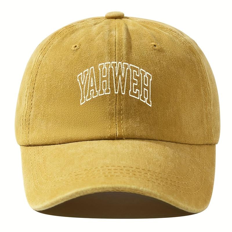 Fashion Baseball Cap Vintage Washed Casual Hat Curved Brim Versatile Trendy Dad Trucker Cap Fishing Hat
