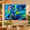 Custom Name Erling Haaland 5D Diamond Painting Personalized Full Drill Diamond Art Kit Gift