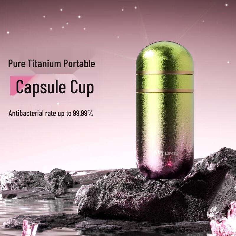 TOMIC Time Capsule Pure Titanium Cup