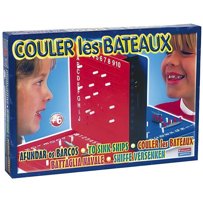 Jeu De Bataille Navale - FALOMIR - Couler Les Bateaux - Mixte - 4 Ans - Enfant