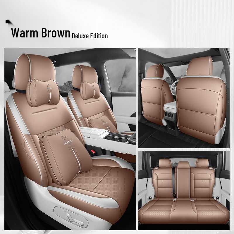 GAC Toyota IZOA 3x Leather Seat Covers: Full Coverage, Four Seasons