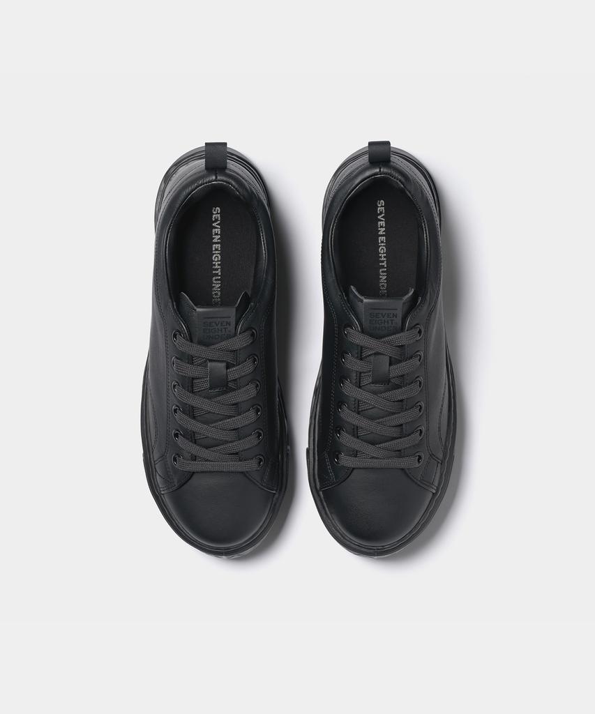78Under L-1 Leather Low Top_Black