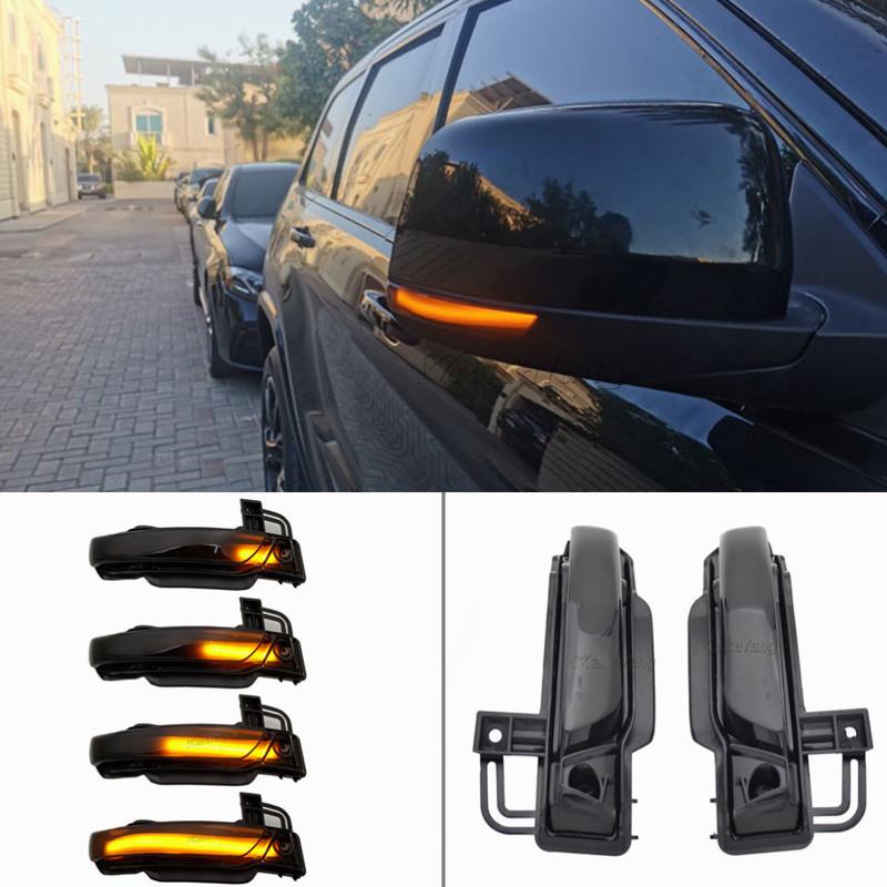 

For JEEP GRAND CHEROKEE WK2 2010 2011 2012- LED Dynamic Turn Signal Light Indicator Rearview Mirror Blinker Repeater Lamp