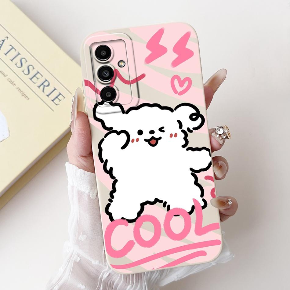 Für Samsung Galaxy A04S A04 A04e Handyhülle SamsungA04 A 04e A04S Niedlicher Panda Hase Cartoon Weiches Silikon Kamera Schutzhülle