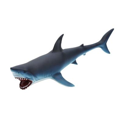 PVC Ocean Animals Action Figures Large Size Great White Shark Model  Educational Use