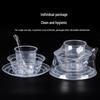 Youao Disposable Crystal Tableware Set