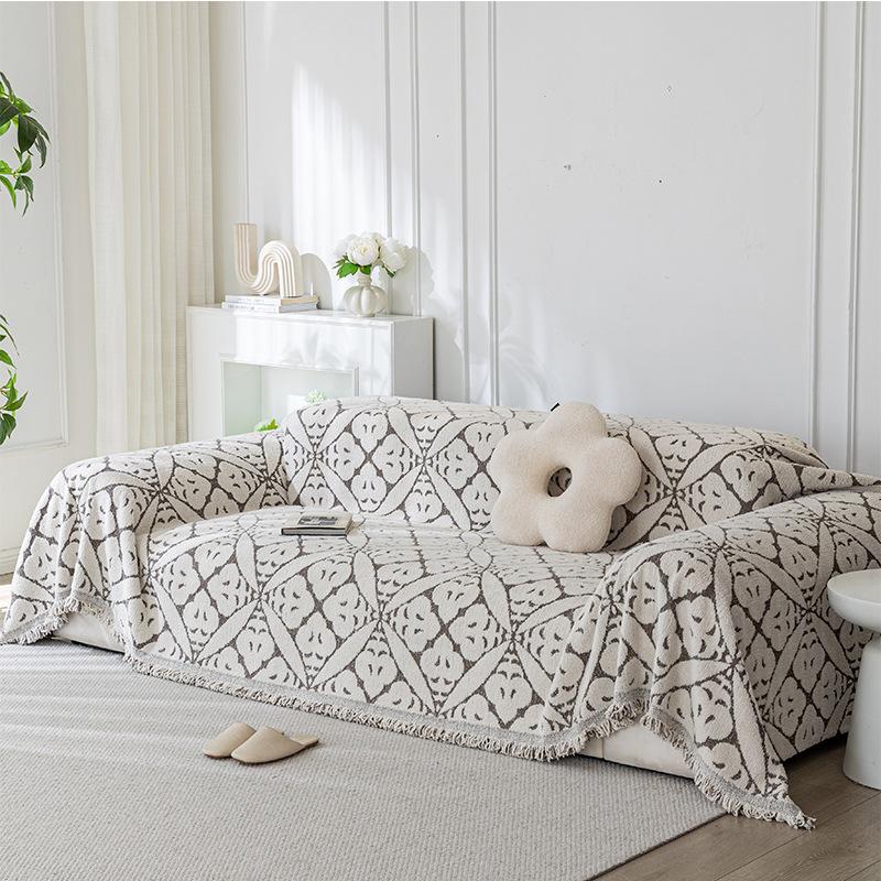 

Осенне-зимнее полотенце для дивана в скандинавском стиле, высококачественный чехол для дивана, универсальный чехол для дивана на четыре сезона, чехол для дивана, не царапающийся 180*130