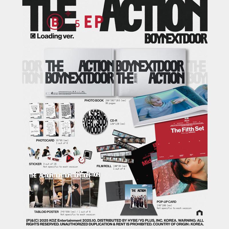 [PRE ORDER] BOYNEXTDOOR – 5th EP The Action Play Ver.