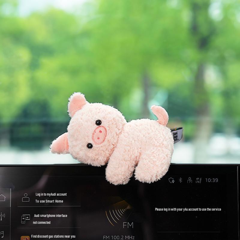 

Miniature Monitor Decor: Healing Series Desktop & Car Ornament for Women