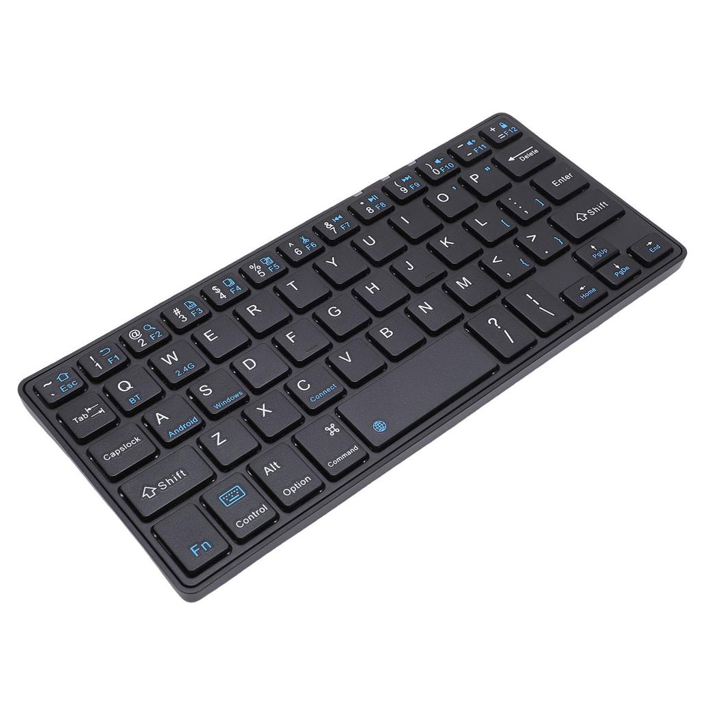Wireless Keyboard Type C Rechargeable Double Mode 2.4G 59 Keys Ultra Slim Compact