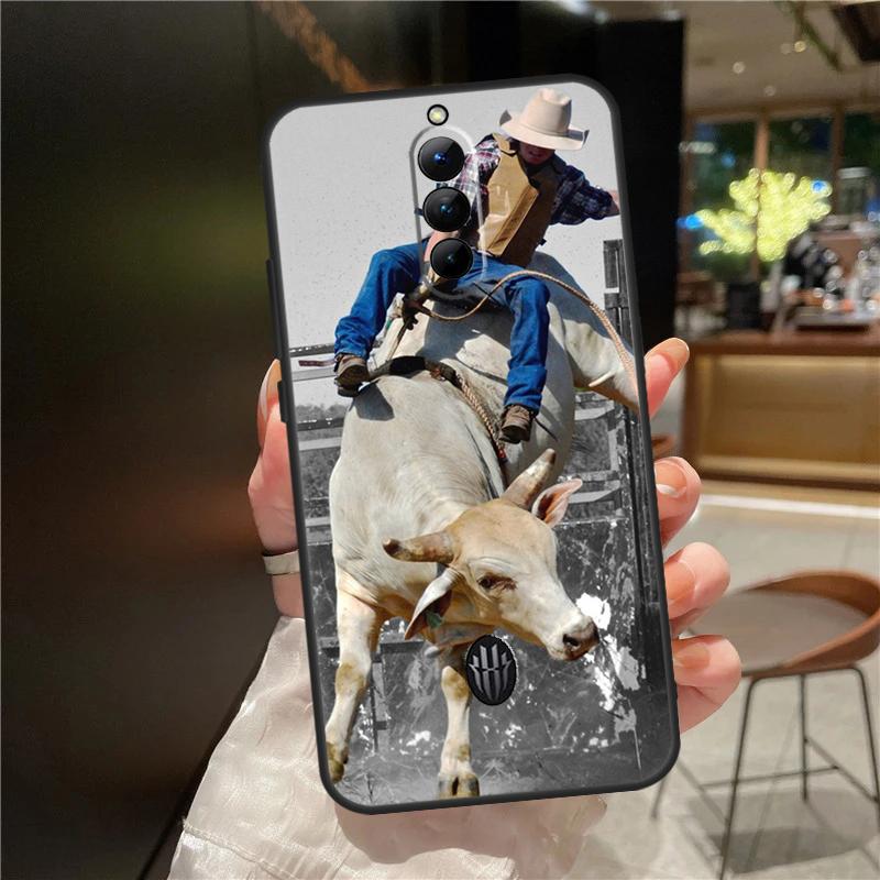 Bullfight Bull Fighter Case For ZTE Nubia Red Magic 11 10 9 8 8S 9S 10S Pro Plus 6 7 6S 7S For RedMagic 10 Air Cover