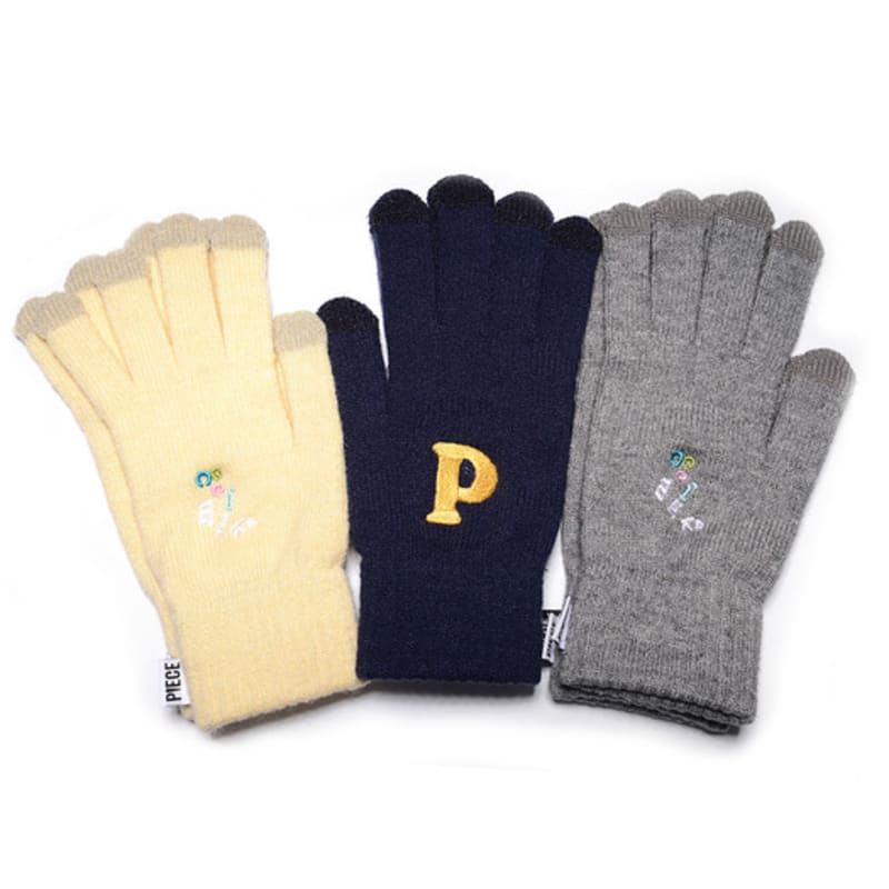 PIECEMAKER BF PIECE SMART GLOVES (GREY)