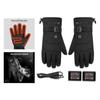 Gloves 3 Levels Temperature Control Thermal Warm Touchscreen for Skiing Fishing Hiking