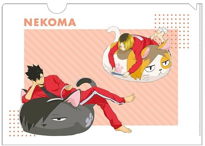 Haikyuu Clear File Nekoma Kuroo Tetsuro Kozume Kenma Jump Festa 2024 Limited Edition Merchandise