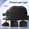 M-1pc Portable Baseball Hat Travel Bag Baseball Cap Travel Case Storage Carrier Box Display Bag Eva Baseball Cap Carrying Bag