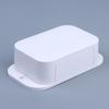 Desktop WiFi Project Box with Mounting Holes ABS Plastic Junction Box for Easy Electrical Wiring Setup