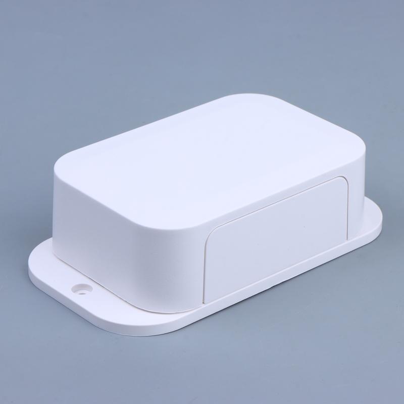 Desktop WiFi Project Box with Mounting Holes ABS Plastic Junction Box for Easy Electrical Wiring Setup