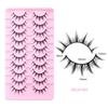 Barbie Comic Eyes False Eyelashes Daily Makeup Enlarges Eyes Natural Eyelashes