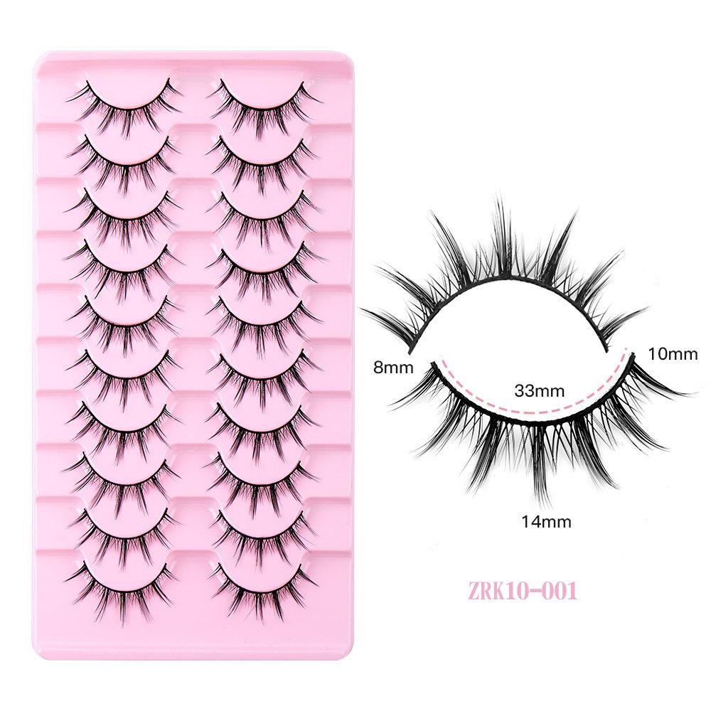 Barbie Comic Eyes False Eyelashes Daily Makeup Enlarges Eyes Natural Eyelashes