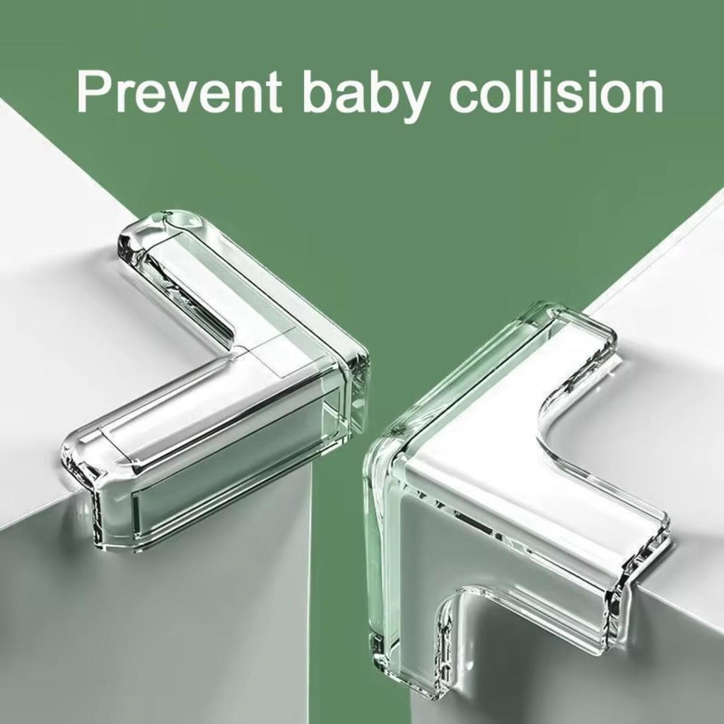 Baby Security Protection Corners Home Silicone Transparent Corner Guards Anti-Shock Furniture Table Edge Protectors