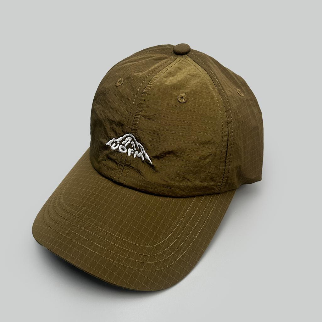 Spring And Summer Simple And Quick-Drying Embroidery Mountain Alphabet Baseball Cap Men'S And Women'S Breathable Plaid Retro Cap