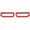 Red ABS Dashboard Side Air Vent Frame Trim For Toyota Tacoma 2024+