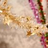 2.8M New Year's Ribbon Latte Strips Christmas Classroom Wedding Indoor Birthday Festival Wedding Decoration Wedding Arrangement