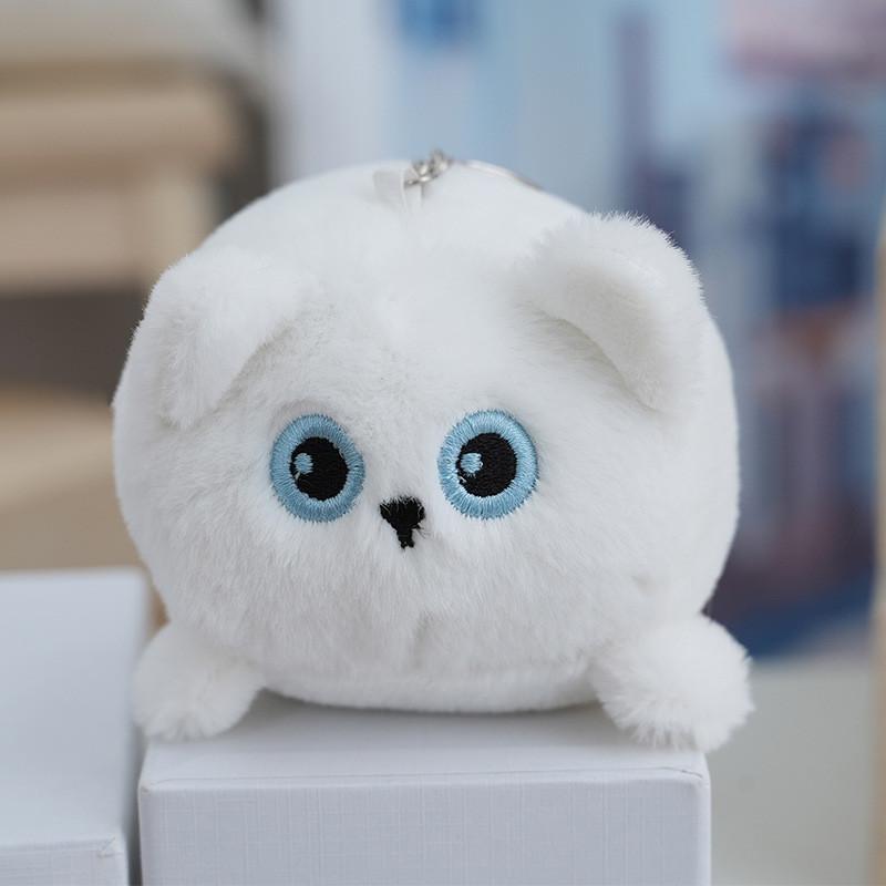 Cute Plush Cat Toy With Wagging Tail Soft Pp Cotton Stuffed Animal