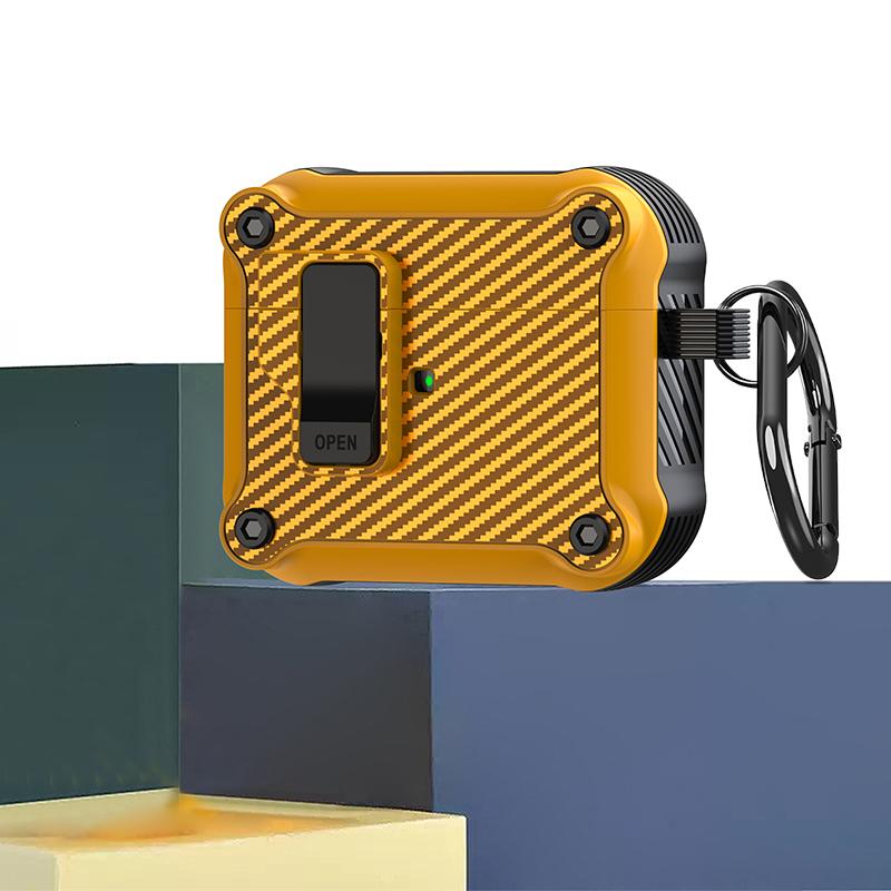 Security Lock Cover for AirPods Pro 2 3 Case for AirPods Pro2 Pro 2nd Gen Case Shockproof Cover Air Pods Pro Airpods3 Funda