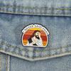 Jesus Christ I Never Said That Enamel Pins Christmas Vibes Brooches Lapel Badges Faith Jewelry Gift for Kids Friends