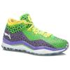 LiNing WOW 3 Way Of Wade 3 All-Star Cushioned Slip-Resistant Coverage Mid-Top Basketball Shoes Men's Green Purple ABAJ013-30