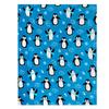 Penguin Flannel Throw Blankets Soft Lightweight Cozy Warm Gifts for Kids Boys Womens Girls Adults All Seasons Couch Bed Chair