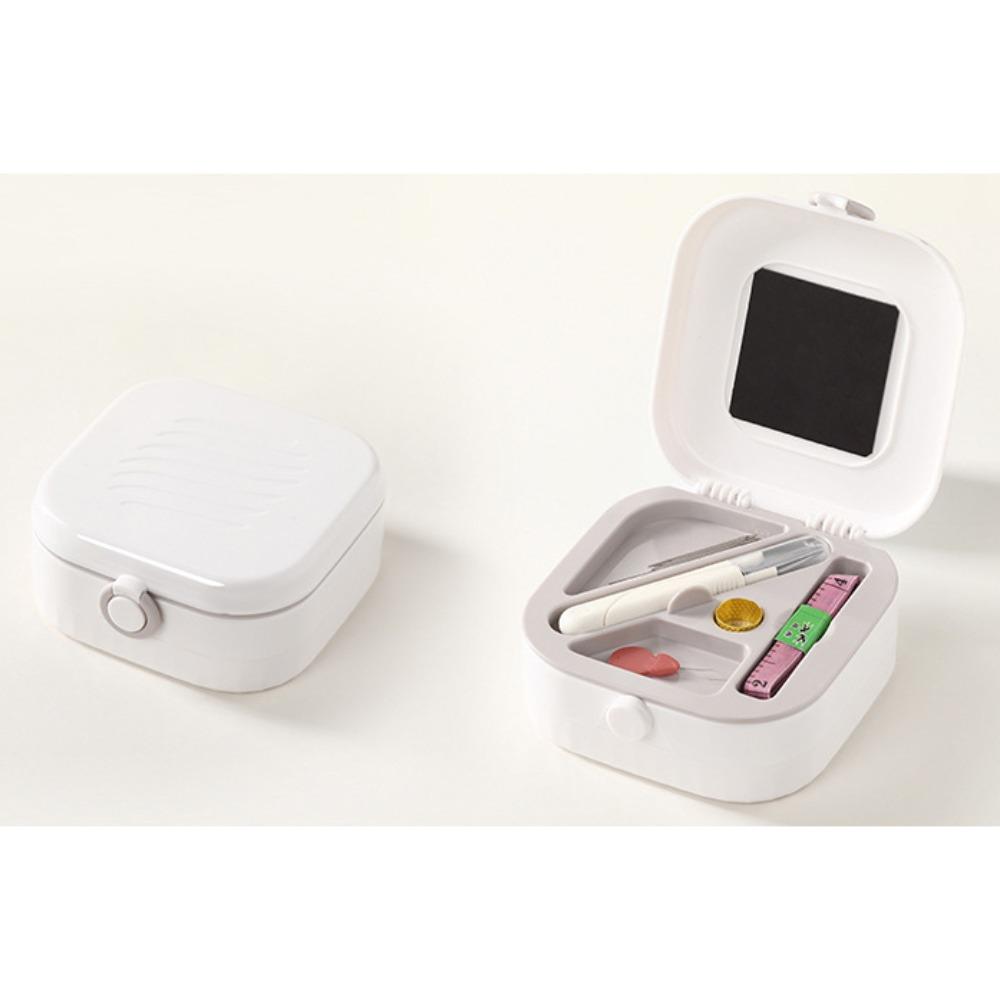 Mini Magnetic Sewing Box Kit DIY Apparel Crafts Portable Sewing Needle Threads Box Set Accessories Sewing Tools Home Travel