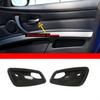 For BMW E92 E93 M3 Coupe 05-12 Door Handle Bowl Cover Carbon Fiber Style