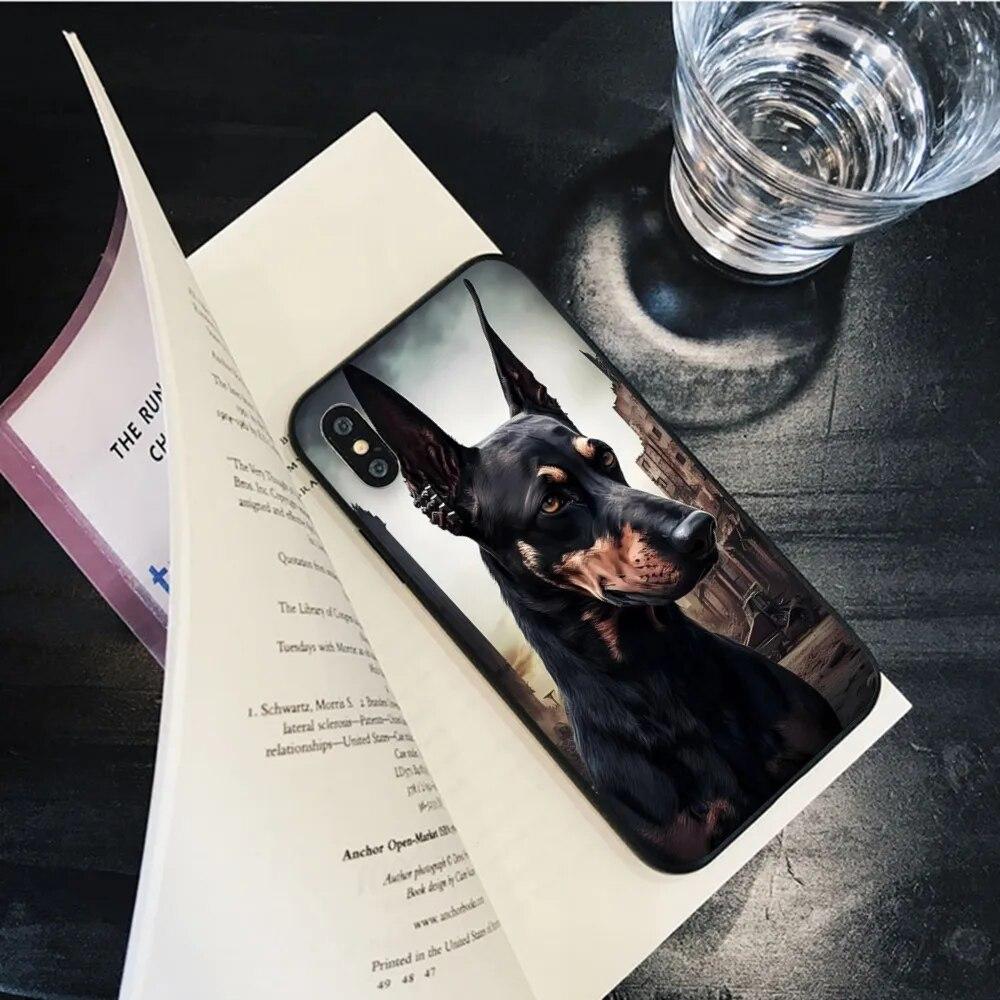 Doberman Phone Case For iPhone Samsung Galaxy Redmi Xiaomi Oppo OnePlus Note S A 7 8 9 10 11 12 13 14 20 21 22 23 53 54 Pro Max Plus Ultra TPU Soft